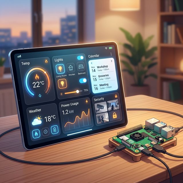 Weekend Project: Build a Simple Home Dashboard with a Raspberry Pi