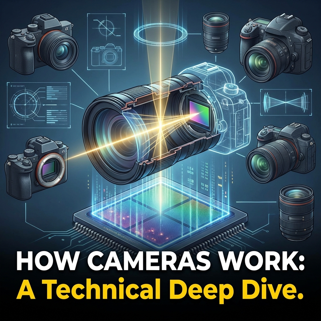 How Cameras Work: From Your Eye to Your Smartphone