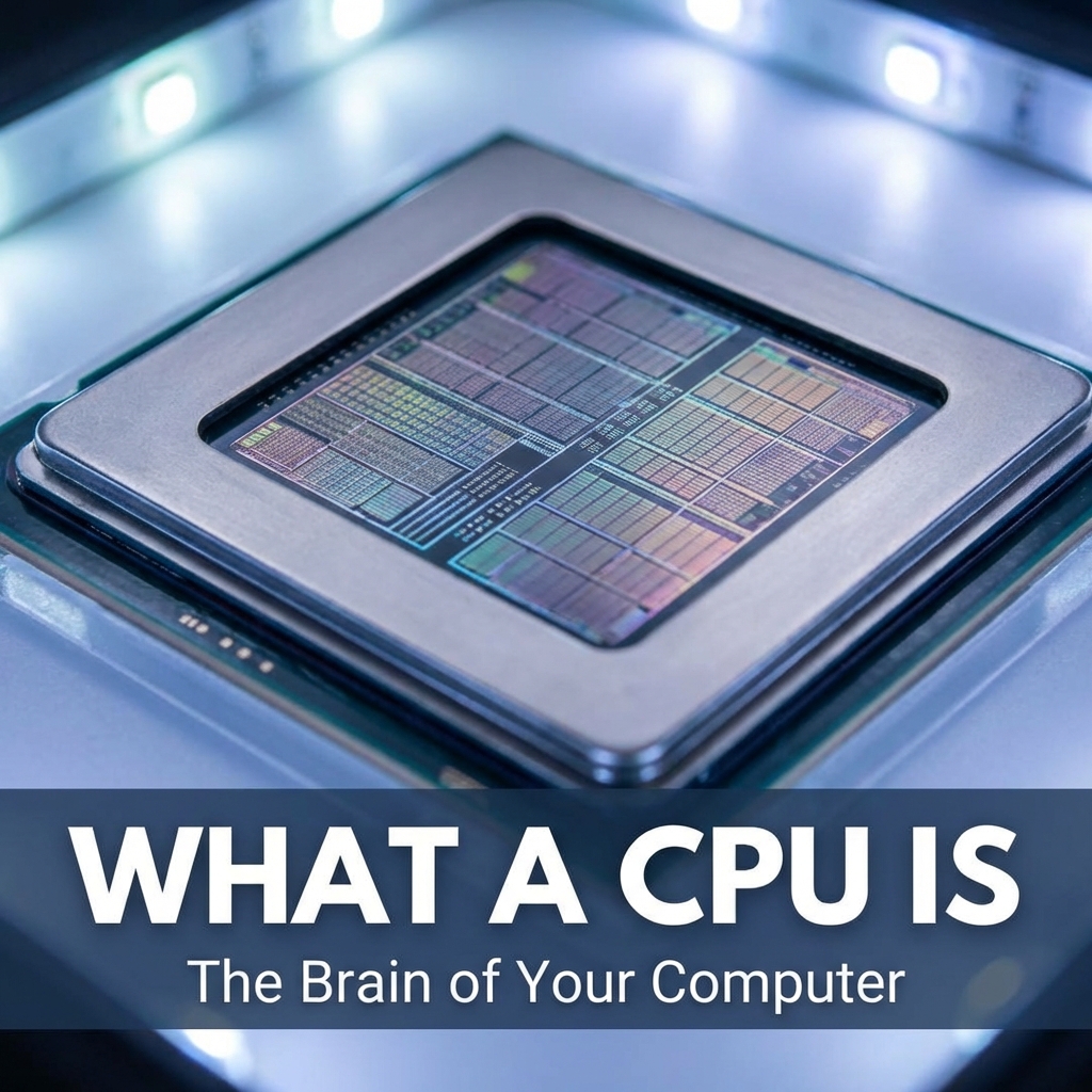 What Is a CPU? A Beginner-Friendly Guide to the Part of Your Computer That Does the Thinking