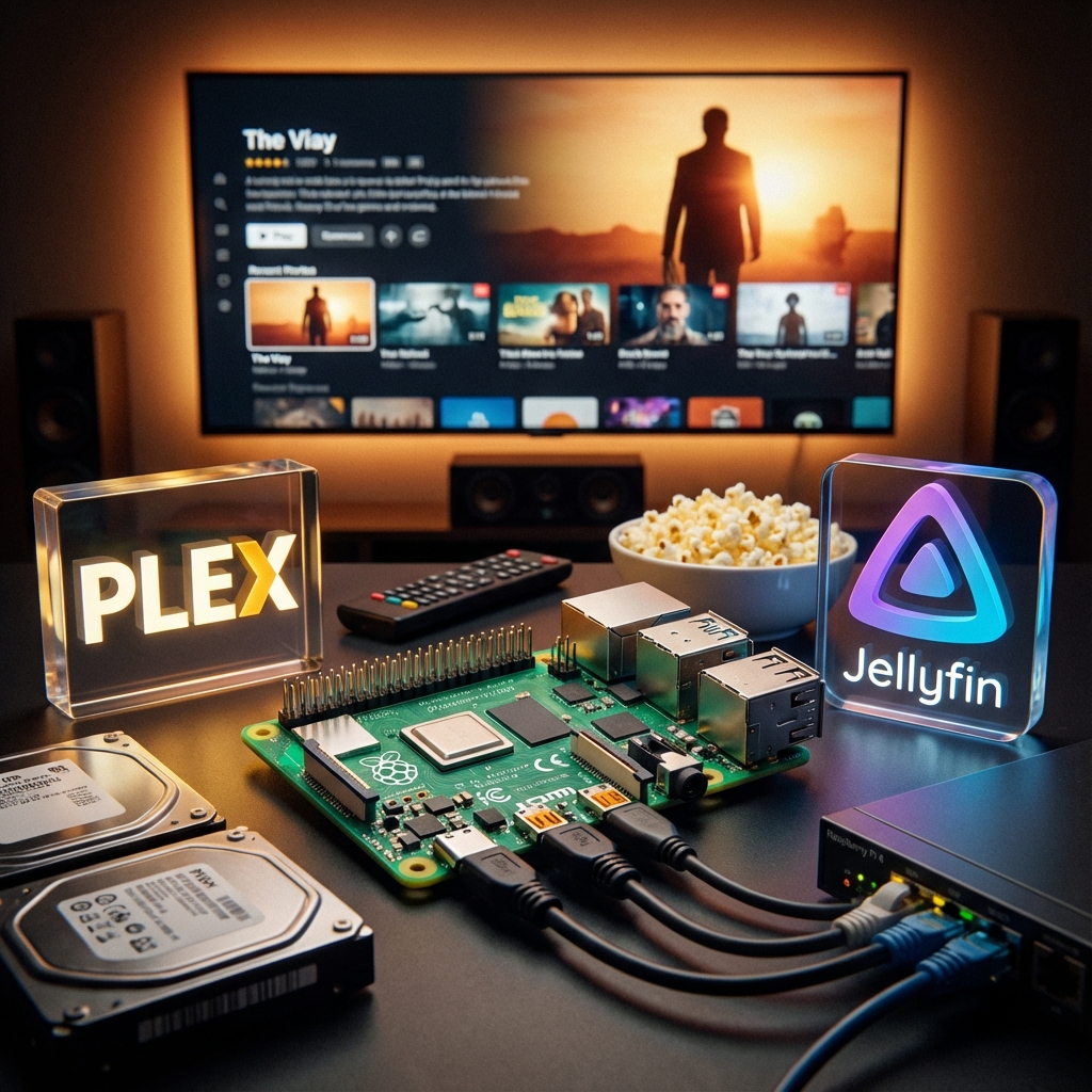 Setting Up a Media Server: Plex vs Jellyfin on Raspberry Pi