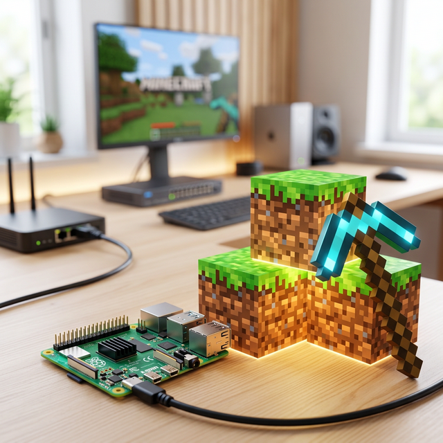 Build a Minecraft Server with Raspberry Pi: The Practical Guide for a Small Private World