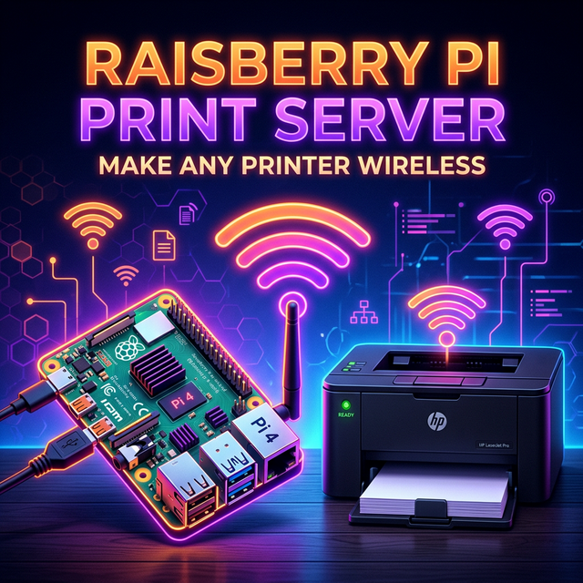 Turn a USB Printer into a Network Printer with Raspberry Pi: The Useful CUPS Setup Guide
